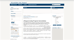 Desktop Screenshot of epont.segesd.hu